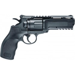 PACK REVOLVER UMAREX TORNADO 4'' BB'S CAL. 4.5 MM + 10 sparclettes Co²